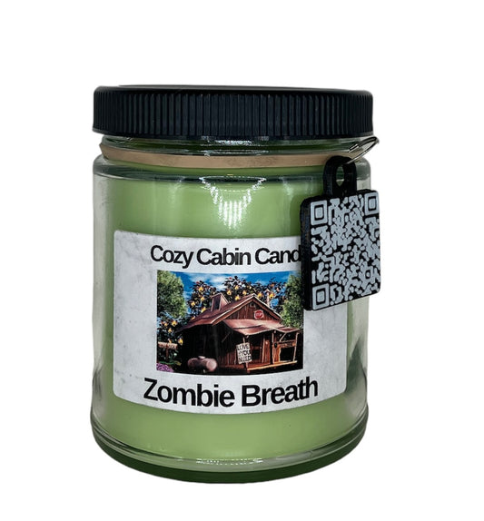 Zombie Breath Scented Soy Candle