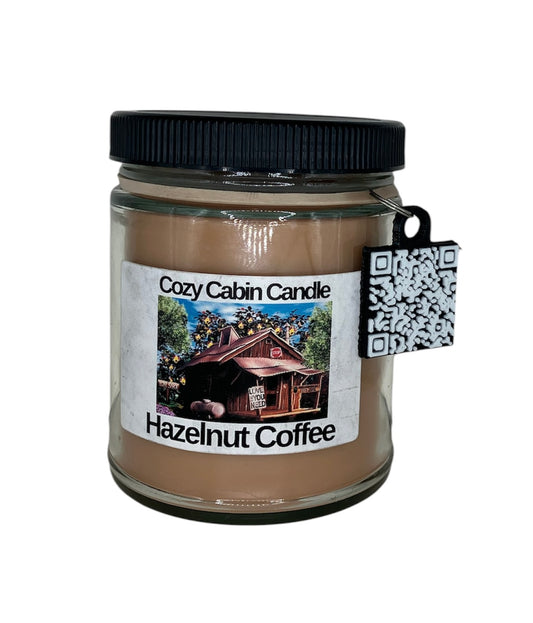 Hazelnut Coffee Scented Soy Candle