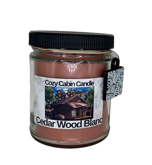 Cedarwood Blanc Soy Candle