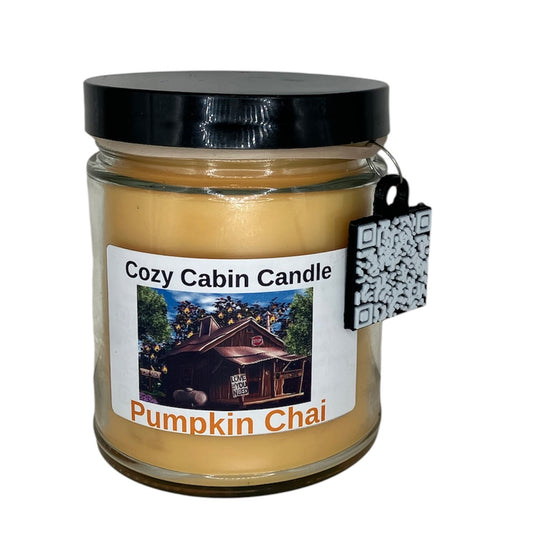 Pumpkin Chai scented Soy Candle